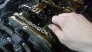 MercedesBenz w207 мотор 2718 причина соскока звезды The timing chain fell off [upl. by Yrhcaz]