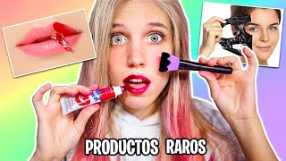 PROBANDO PRODUCTOS RAROS DE INTERNET A PRUEBA Parte 4  Laia Oli [upl. by Gish]