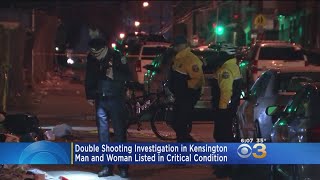 Man Woman In Critical Condition After Shooting In Kensington [upl. by Conn]