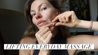 10 Minute Everyday Face Massage [upl. by Nnylanna831]