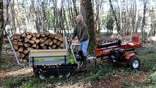 transporteur à chenilles grillofendeuse [upl. by Asilenna]