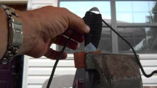 How To Cord Wrap A Knife Handle [upl. by Attenej]