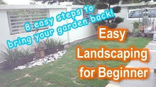 Easy Landscaping for Beginner [upl. by Sicular]