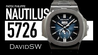 Patek Philippe Nautilus 5726  DAVIDSW [upl. by Dew]