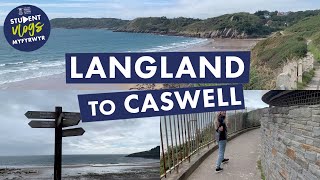 Langland Bay to Caswell Bay Walk  Claire  Swansea Uni [upl. by Stutman848]