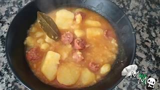 Patatas a la riojana de forma tradicional [upl. by Ahel]