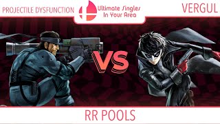 Projectile Dysfunction Snake vs Vergul Joker  Ult Singles In Your Area 102 RR Pools [upl. by Rovner430]