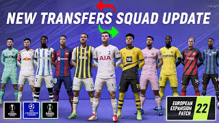 EEP 2324 Winter Squad Update V2 For FIFA 22 EA FC 24 Ratings New Transfers UEFA Groups [upl. by Scarface853]