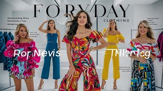 Floryday Clothing Try On Haul  Hot Women Clothing Trends Top Reviews l Floryday online shopping [upl. by Lytsirhc]