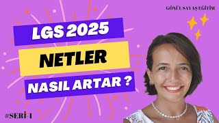 LGS 2025  Deneme Netleri Nasıl Artar Seri 1 [upl. by Eillas]