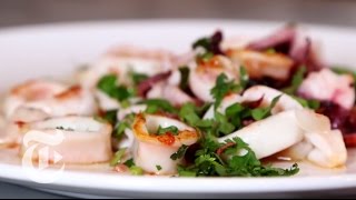 Preparing Squid at Home  Melissa Clark Cooking  The New York Times [upl. by Honeyman966]