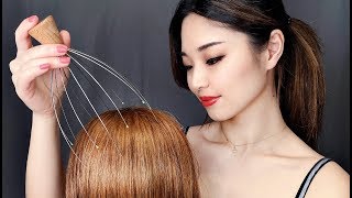 ASMR Realistic Scalp and Head Massage [upl. by Beverlee926]