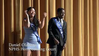 NPHS Homecoming Court Introductions 9192024 [upl. by Nollid]