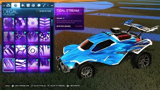 All Black Market Decals in Rocket League SHOWCASE [upl. by Rodriguez]