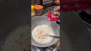 White sauce pasta banaya 👀🍛minivlog N82 pasta whitesaucepasta cooking shorts youtubeshorts [upl. by Donni700]