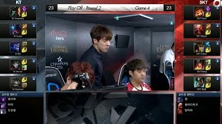 SKT vs KT Game 4 Highlights  SK TELECOM T1 vs KT ROLSTER  LCK 2016 LOL Champions Korea SU Playoffs [upl. by Entwistle471]