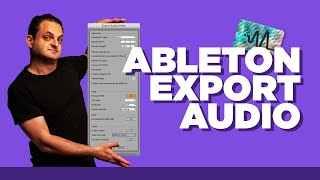 Ableton Live Export Audio  Ableton Live 11 Tutorial [upl. by Gabi]