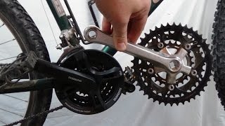 Crankset Removal amp Installation  Bike [upl. by Kory999]