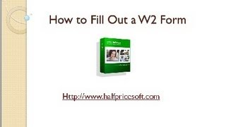 How to Fill Out a W2 Form [upl. by Atena]