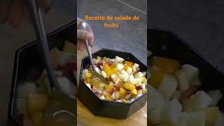 Recette de salade de fruits [upl. by Bullard]