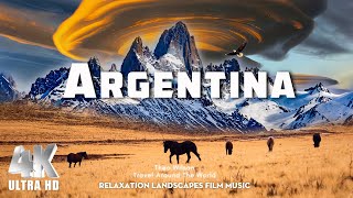 Argentina 4K  Experience Argentina in STUNNING 4K  Epic Cinematic Music [upl. by Nyrroc]