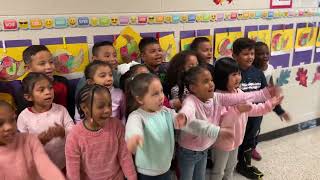 Ms Mallorys Class November Thankfulness Song [upl. by Nybor]