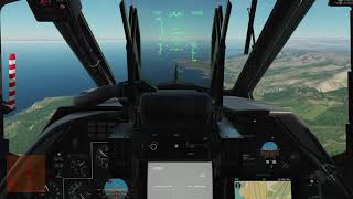 DCS Ka50 PVI800 Basic Navigation [upl. by Natsyrk]