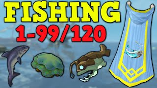 199120 Fishing Guide 2022  Profitable AFK amp Fastest Methods  Runescape 3 [upl. by Cindi221]