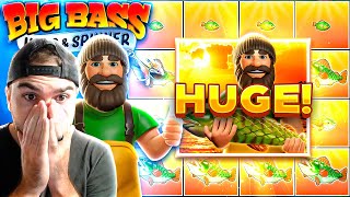 MY FIRST EVER FULL SCREEN WIN ON BIG BASS BONANZA HUGE [upl. by Sauder]