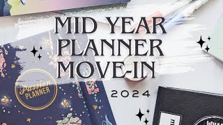 MID YEAR PLANNER MOVEIN How I will Be Using My Planner for Life  Goals ✨ planwithme [upl. by Sheley]