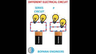 DIFFERENT ELECTRICAL CIRCUIT series parallel short circuits electronics electrical wiring [upl. by Yrelle]