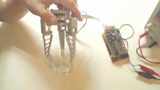 Adaptive gripper based on FESTO FinGripper fingers [upl. by Iidnarb]