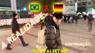 A REALIDADE SOBRE A TRETA NA ALEMANHÃ E CONTINUAÇÃO preconceito em Munique  Brazil X Alemanha [upl. by Damalis]