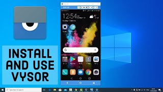 How to Install and Use Vysor on Windows 11  Mirror Android Device in Windows 11 [upl. by Orfield]