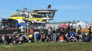 Sachsenring 2024 der Sonntag Anmarsch der Fans [upl. by Llerrod]