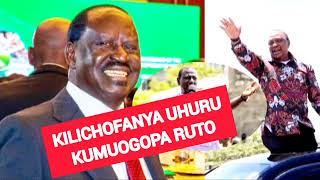 WHAT ACTUALLY SCARED UHURU KENYATTA FROM WILLIAM RUTO UP TO NOW😆😆😆 [upl. by Duky]