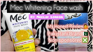 Review of Mec Whitening Face wash by Meclay London My Honest Review meclaylondon facewash [upl. by Martreb]