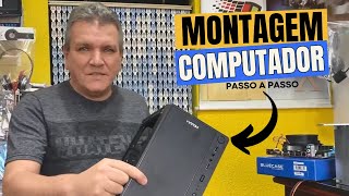 APRENDA A MONTAR UM PC COMPUTADOR PASSO A PASSO COMPLETO [upl. by Atiluap260]