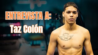 TAZ COLON  “Esta pelea decide mi futuro como Boxeador Profesional” [upl. by Ornie]