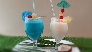 PinacoladaBlue Hawaiian cocktail Ramadan special drinks [upl. by Fai]