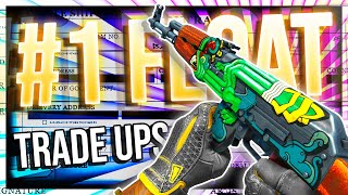 TRADING UP TO 1 FLOAT SKINS WE MADE HISTORY [upl. by Netsew]