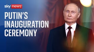 Watch President Vladimir Putins inauguration [upl. by Eiloj231]