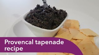 Receta de tapenade provenzal [upl. by Mayworm844]