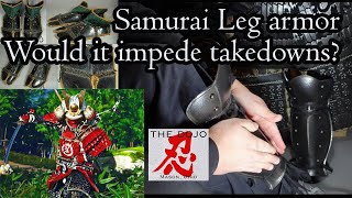 Samurai Leg Armor and Judo takedowns [upl. by Eirak]