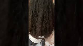 Alisando cabelo cacheado com a escova alisadora maesolo [upl. by Veriee]