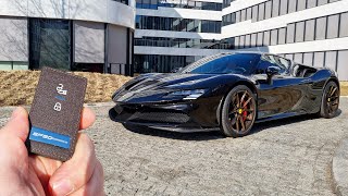 Ferrari SF90 Stradale 40 V8 1000 hp TEST Brutal 0250 kmh  104 s 4K [upl. by Connelly]