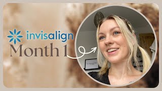 Invisalign 1 Month Review  AD PR 🦷 [upl. by Nosbig568]