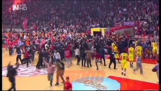 Το Buzzer beater του Πρίντεζη Ολυμπιακός Μπαρτσελόνα [upl. by Ayita]