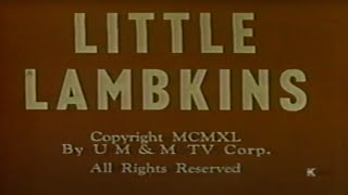 LITTLE LAMBKINS 19401990 — KIDS KLASSICS THREE BEARS VHS Rip  Digitization Fleischer Studios [upl. by Rogerson]