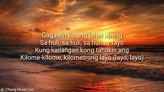 Sarah Geronimo KilometroLyrics [upl. by Micro]